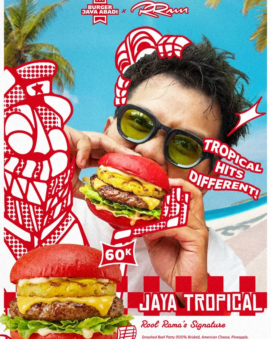 Poster kampanye Jaya Tropical, Rool Rama’s Signature